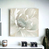 Soft Winter Flower Unframed Print Wall Art - Homeroots - Flyclothing LLC