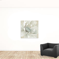 Soft Winter Flower Unframed Print Wall Art - Homeroots
