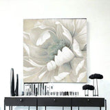 Soft Winter Flower In Bloom Unframed Print Wall Art - Homeroots - Flyclothing LLC