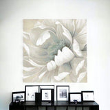 Soft Winter Flower In Bloom Unframed Print Wall Art - Homeroots - Flyclothing LLC