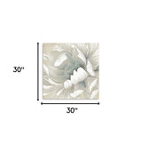 Soft Winter Flower In Bloom Unframed Print Wall Art - Homeroots - Flyclothing LLC