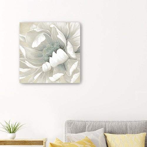 Soft Winter Flower In Bloom Unframed Print Wall Art - Homeroots - Flyclothing LLC