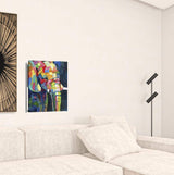 Bright Elephant Unframed Print Wall Art - Homeroots - Flyclothing LLC