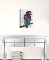 Small Bright and Tropical Parrot Canvas Wall Art - Homeroots - Flyclothing LLC