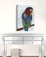 Large Bright and Tropical Parrot Canvas Wall Art - Homeroots - Flyclothing LLC