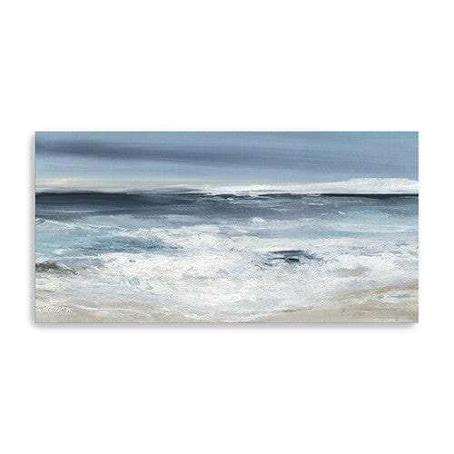 Long Beach Shore Unframed Print Wall Art - Homeroots - Flyclothing LLC