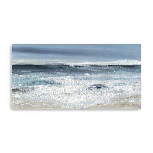 Long Beach Shore Unframed Print Wall Art - Homeroots - Flyclothing LLC