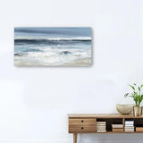 Long Beach Shore Unframed Print Wall Art - Homeroots