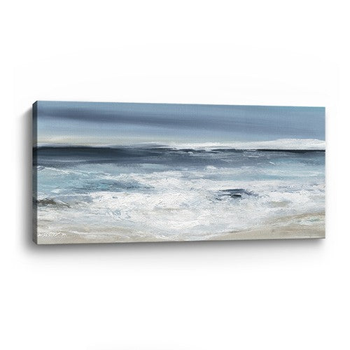 Long Beach Shore Unframed Print Wall Art - Homeroots