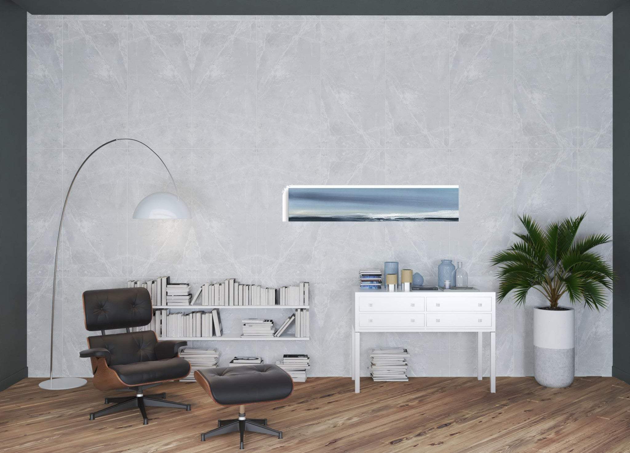Long Beach Shore Unframed Print Wall Art - Homeroots - Flyclothing LLC