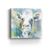 Watercolor Cow Unframed Print Wall Art - Homeroots - Flyclothing LLC