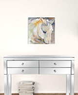 20" x 20" Abstract Watercolor Horse Canvas Wall Art - Homeroots - Flyclothing LLC