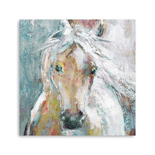 Whimsical Horse Unframed Print Wall Art - Homeroots - Flyclothing LLC