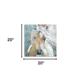 Whimsical Horse Unframed Print Wall Art - Homeroots - Flyclothing LLC