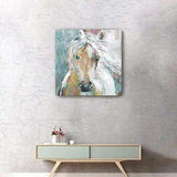 Whimsical Horse Unframed Print Wall Art - Homeroots - Flyclothing LLC