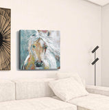 Whimsical Horse Unframed Print Wall Art - Homeroots - Flyclothing LLC