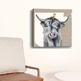 Cute Highland Cow Unframed Print Wall Art - Homeroots - Flyclothing LLC