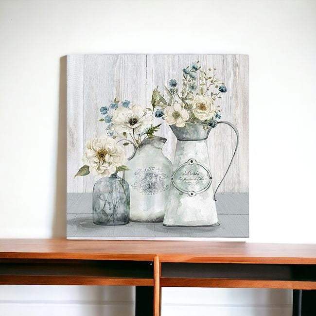 Rustic Flowers Unframed Print Wall Art - Homeroots - Flyclothing LLC