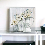 Rustic Flowers Unframed Print Wall Art - Homeroots - Flyclothing LLC