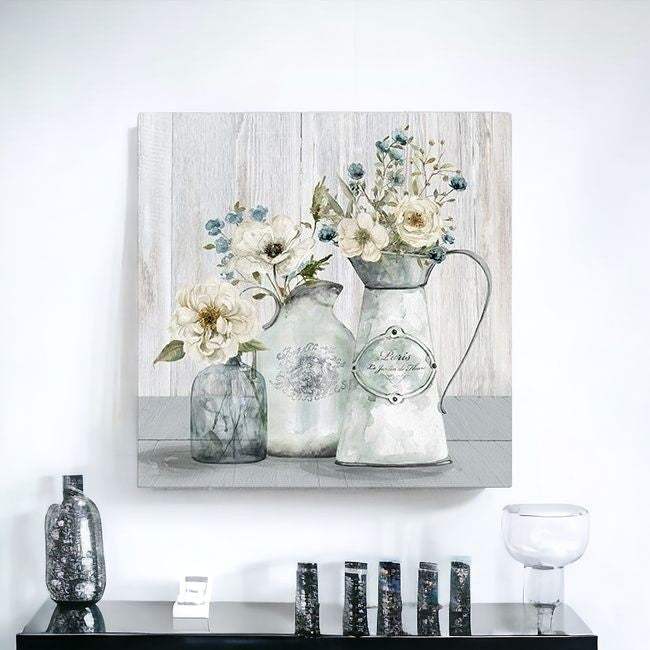 Rustic Flowers Unframed Print Wall Art - Homeroots - Flyclothing LLC