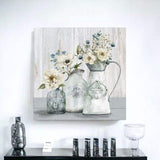 Rustic Flowers Unframed Print Wall Art - Homeroots - Flyclothing LLC