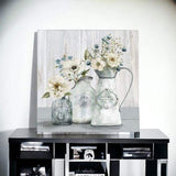 Rustic Flowers Unframed Print Wall Art - Homeroots - Flyclothing LLC