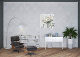 Rustic Grey Flowers Unframed Print Wall Art - Homeroots - Flyclothing LLC