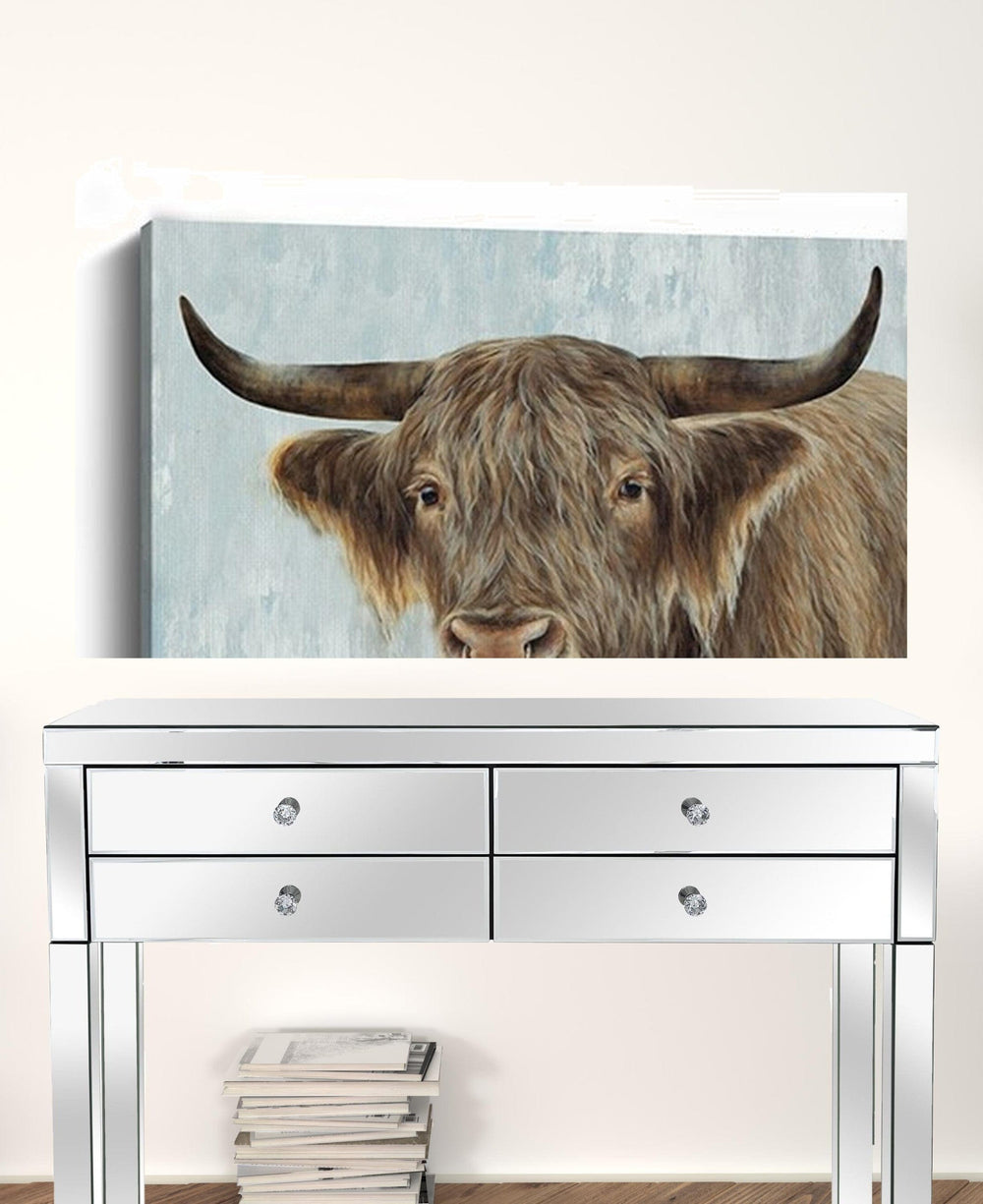 40" x 30"Bold No Bull Canvas Wall Art - Homeroots - Flyclothing LLC