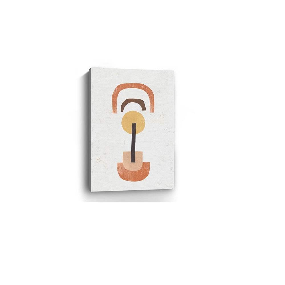 Abstract Shapes In Balance Unframed Print Wall Art - Homeroots - Flyclothing LLC