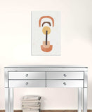 Abstract Shapes In Balance Unframed Print Wall Art - Homeroots - Flyclothing LLC