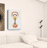 Abstract Shapes In Balance Unframed Print Wall Art - Homeroots - Flyclothing LLC