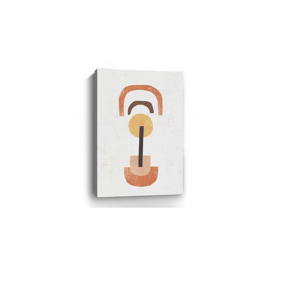 Abstract Shapes In Balance Unframed Print Wall Art - Homeroots - Flyclothing LLC