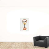 Abstract Shapes In Balance Unframed Print Wall Art - Homeroots - Flyclothing LLC