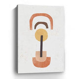 Abstract Shapes In Balance Unframed Print Wall Art - Homeroots - Flyclothing LLC