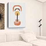 Abstract Shapes In Balance Unframed Print Wall Art - Homeroots - Flyclothing LLC