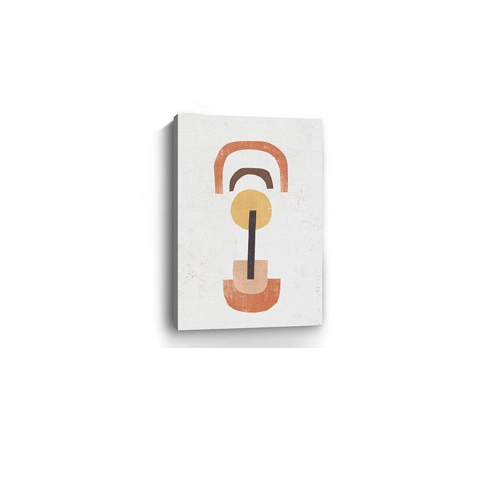 Abstract Shapes In Balance Unframed Print Wall Art - Homeroots - Flyclothing LLC