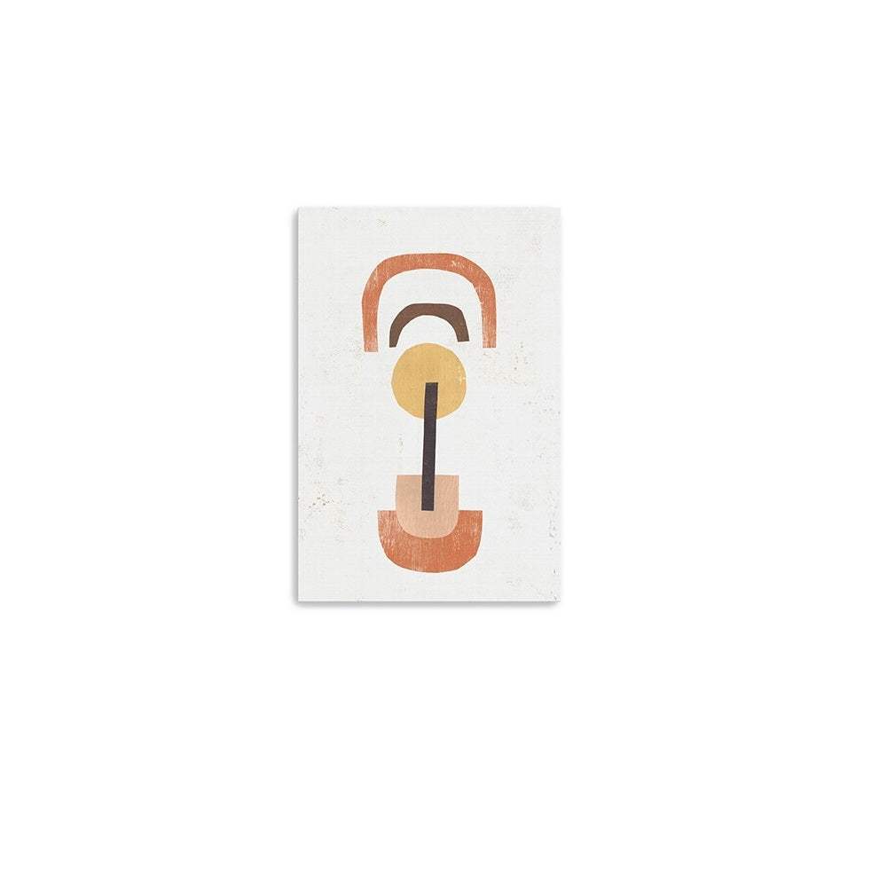 Abstract Shapes In Balance Unframed Print Wall Art - Homeroots - Flyclothing LLC