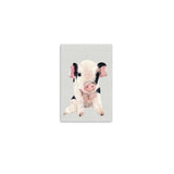 Cute Pink Piglet Unframed Print Wall Art - Homeroots - Flyclothing LLC