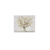 Small Colorful Wildflowers in a Vase Canvas Wall Art - Homeroots - Flyclothing LLC