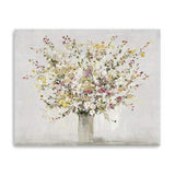 Large Colorful Wildflowers in a Vase Canvas Wall Art - Homeroots - Flyclothing LLC