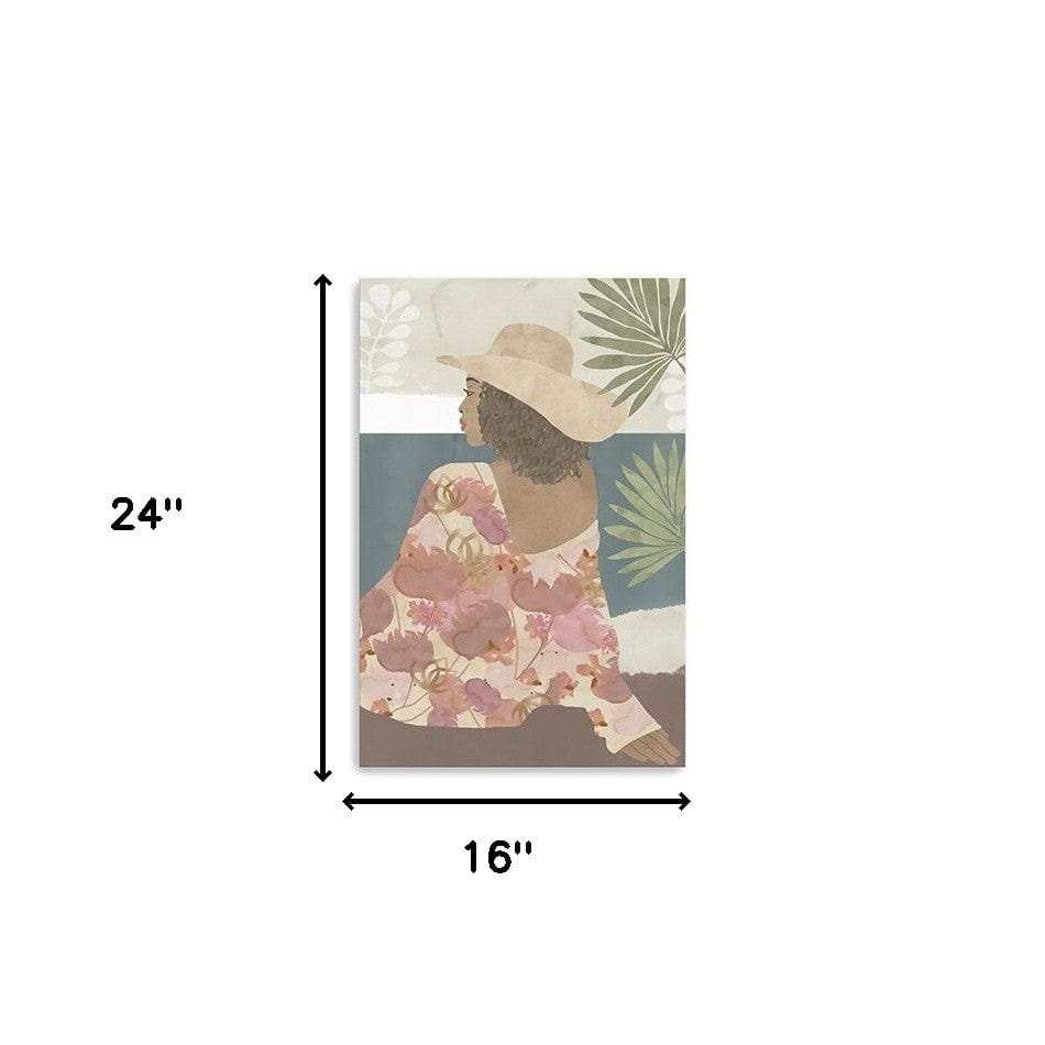 Bohemian Terracotta Lady Unframed Print Wall Art - Homeroots - Flyclothing LLC