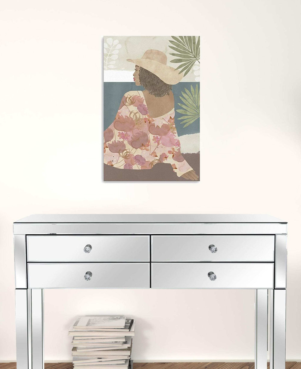 Bohemian Terracotta Lady Unframed Print Wall Art - Homeroots - Flyclothing LLC