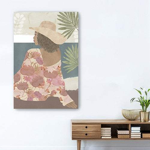 Bohemian Terracotta Lady Unframed Print Wall Art - Homeroots - Flyclothing LLC