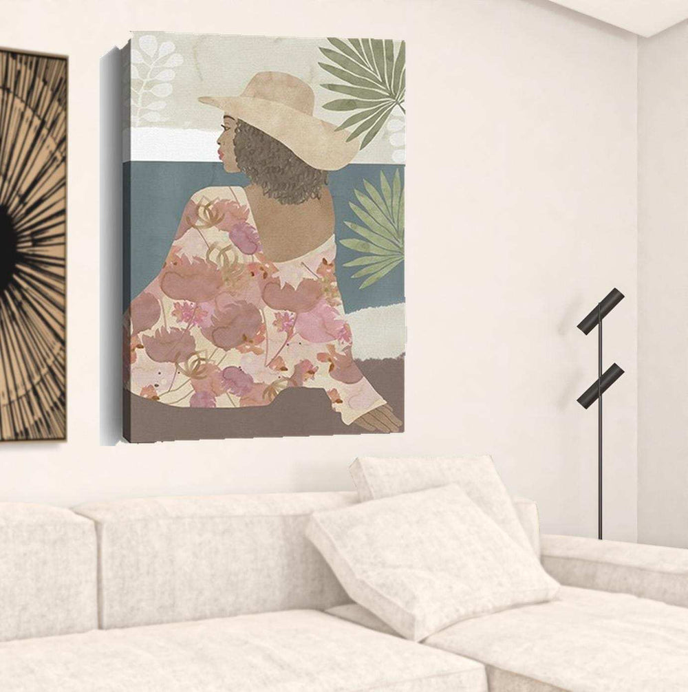 Bohemian Terracotta Lady Unframed Print Wall Art - Homeroots - Flyclothing LLC