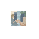 Bohemian Book Lady Unframed Print Wall Art - Homeroots - Flyclothing LLC