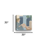 Bohemian Book Lady Unframed Print Wall Art - Homeroots - Flyclothing LLC