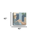 Bohemian Book Lady Unframed Print Wall Art - Homeroots - Flyclothing LLC