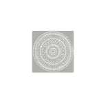 Boho White Mandala Unframed Print Wall Art - Homeroots - Flyclothing LLC