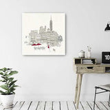 Nyc Cafline Work Unframed Print Wall Art - Homeroots - Flyclothing LLC