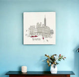 Nyc Cafline Work Unframed Print Wall Art - Homeroots - Flyclothing LLC